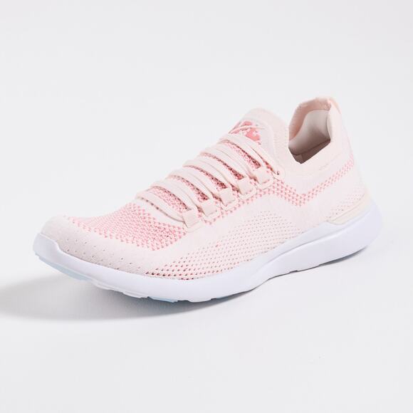 New APL: Athletic Propulsion Labs Techloom Breeze Sneakers Pink Women's Size 7 - Picture 1 of 8